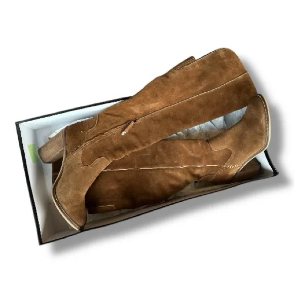Dolce Vita Ohanna Suede Over the Knee High Boots in Saddle | Women’s Size 10 - Picture 13 of 13